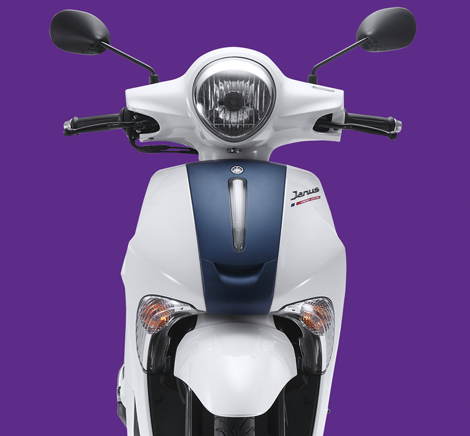 Yamaha Janus 2019 màu trắng xanh cá tính, thanh lịch