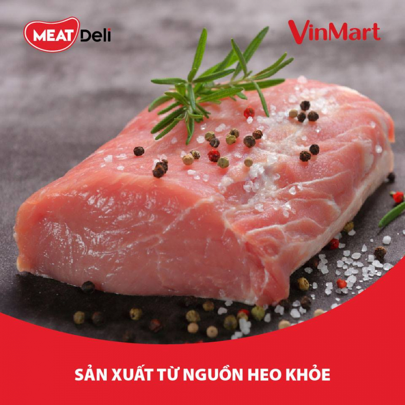 Mua thịt heo đảm bảo chất lượng và nguồn gốc sản phẩm tại hệ thống siêu thị Vinmart và trang thương mại điện tửKinh Nghiệm AZ.com 