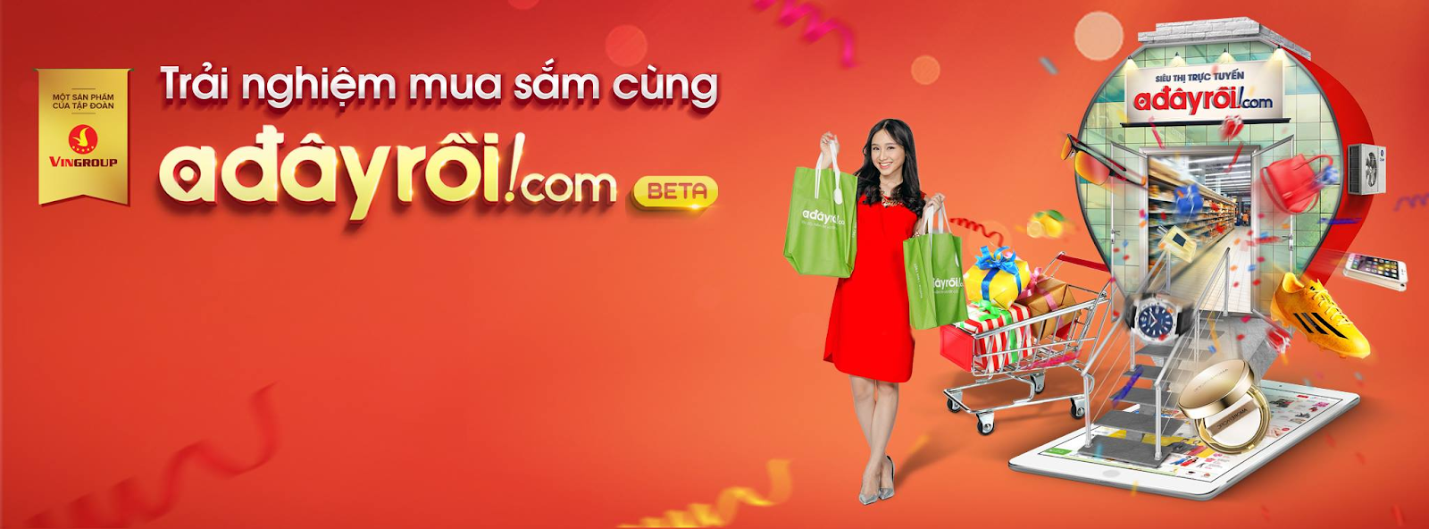 Adayroi.com - hệ thống bán hàng hàng đầu Việt Nam