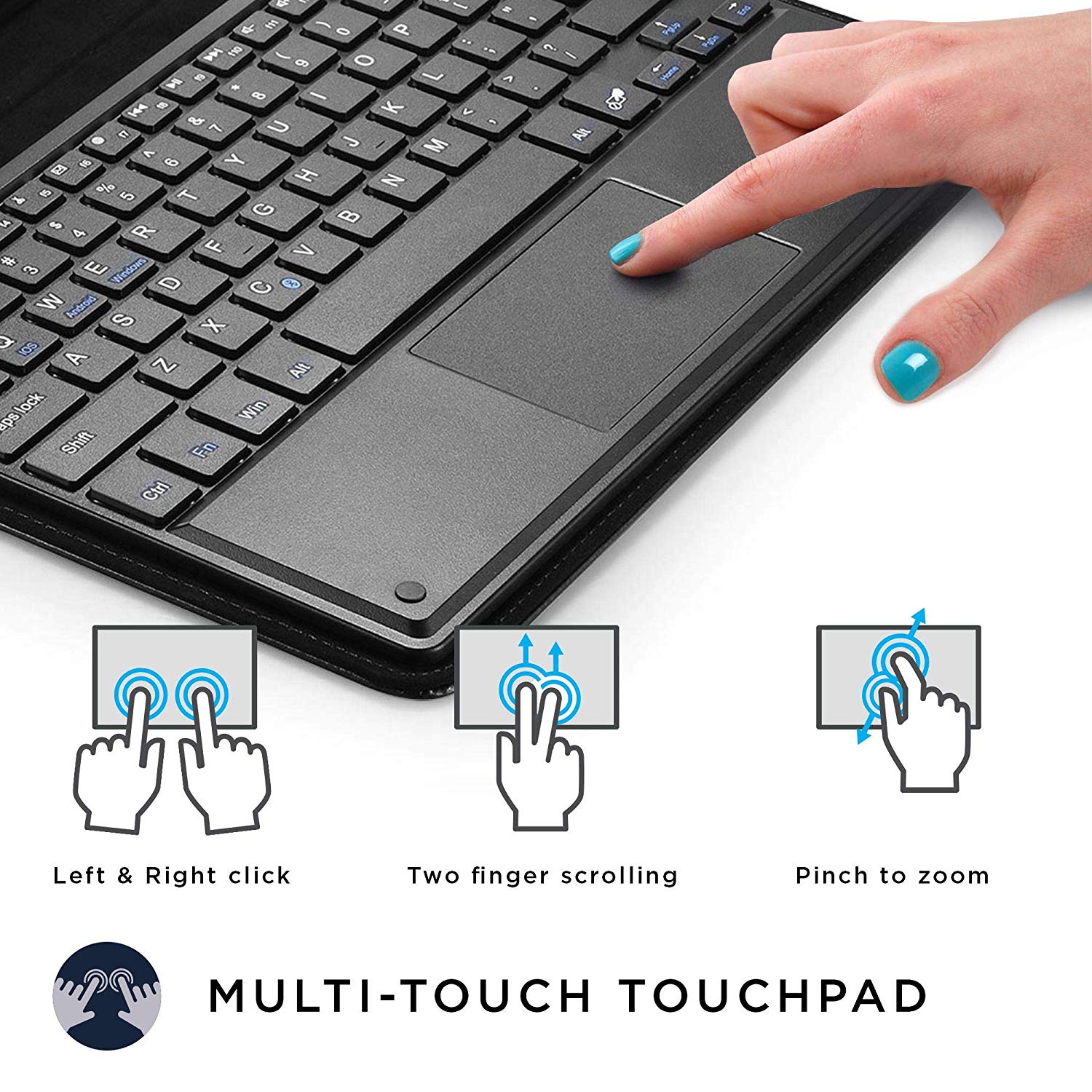 Touchpad được coi như “chuột máy tính” tích hợp trực tiếp trên laptop