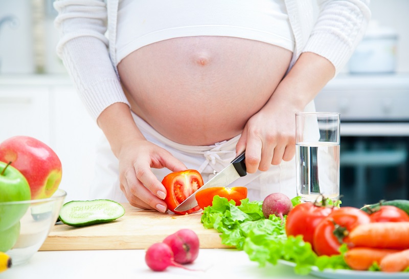 Chế độ ăn uống khoa học, lành mạnh thực sự rất tốt cho sức khỏe cho của mẹ bầu