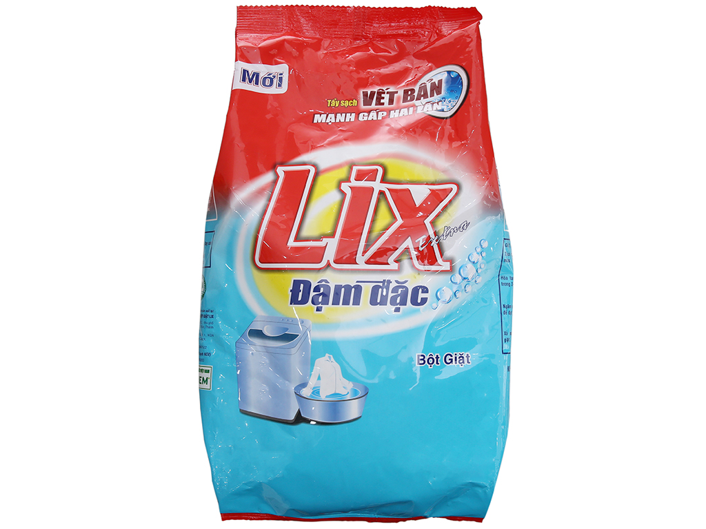 Bột giặt Lix Extra đậm đặc