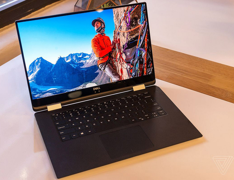 Laptop Dell XPS 15 có thiết kế vô cùng thời trang