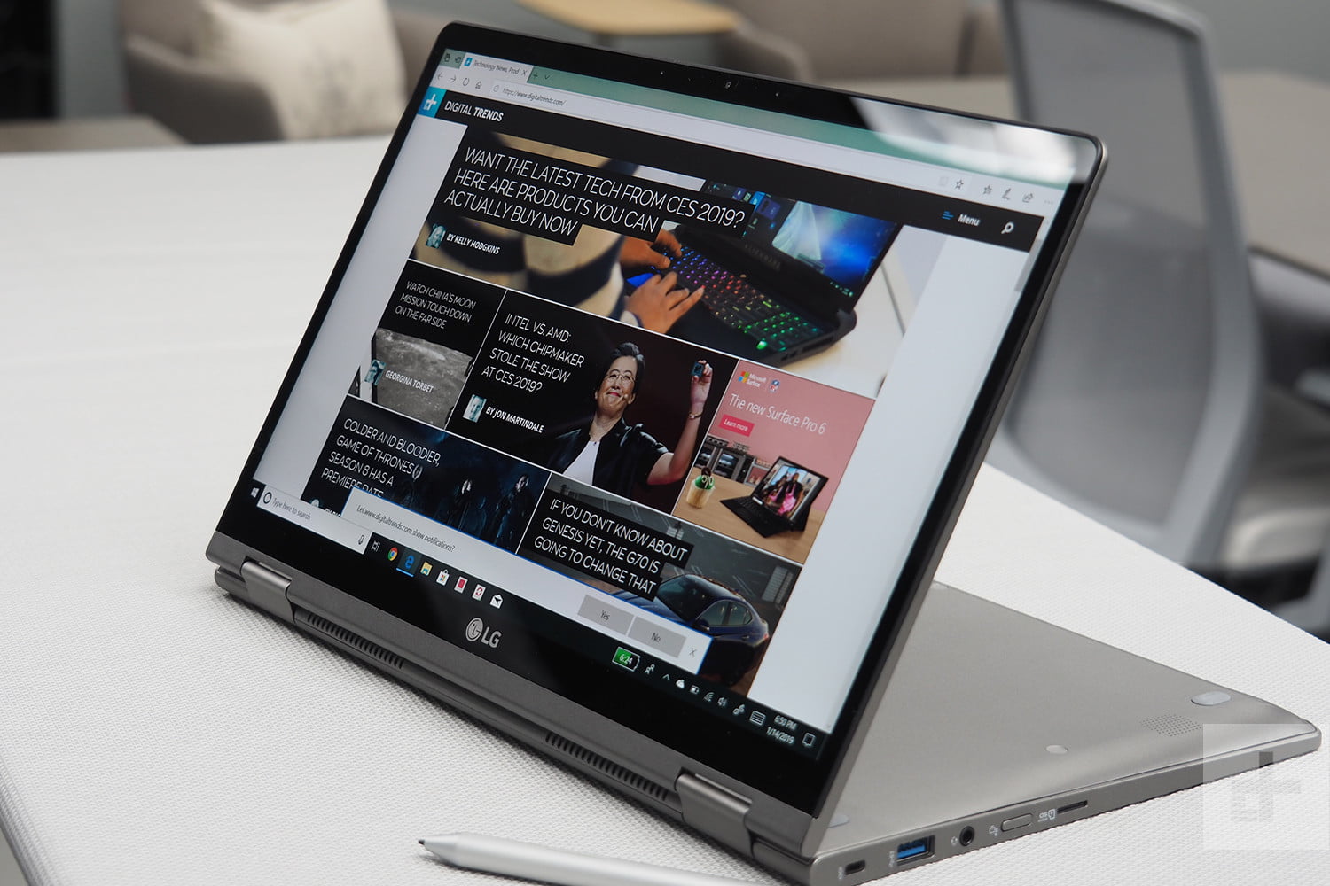 Laptop LG Gram 2019 siêu nhẹ và trang bị công nghệ ưu việt