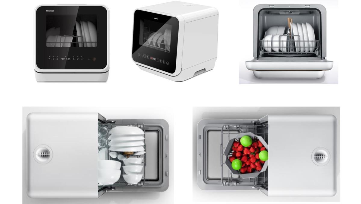 Máy rửa chén Toshiba có đến 6 chương trình rửa, trong đó có thể rửa trái cây