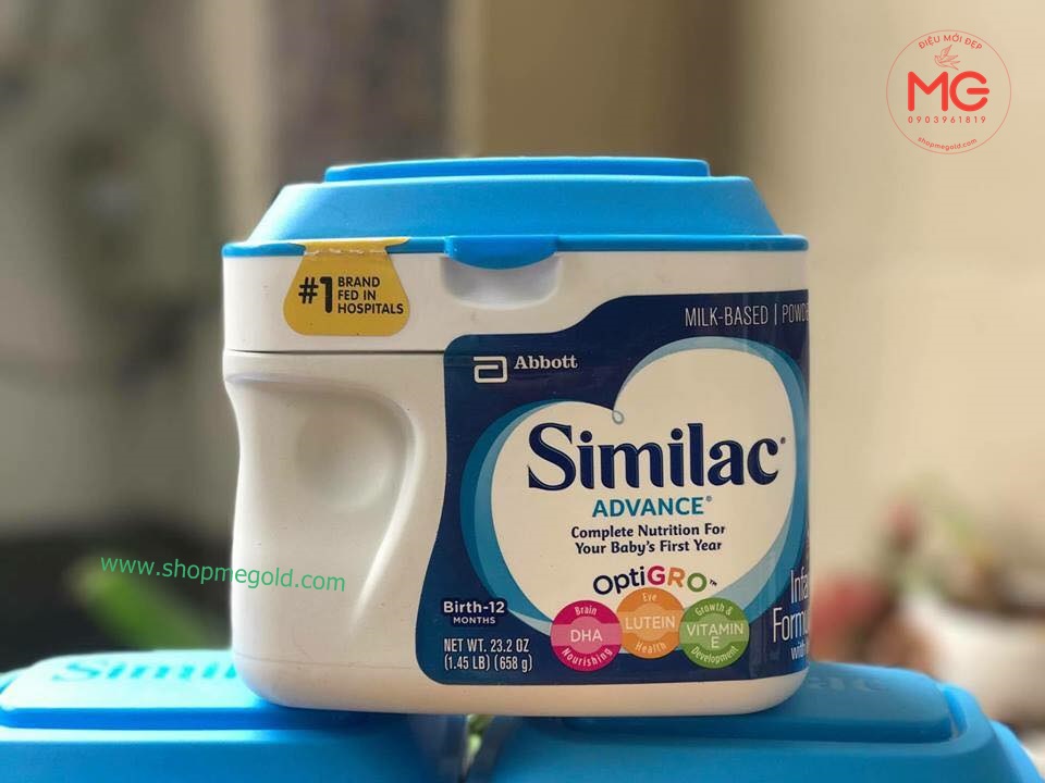 Sữa Similac của thương hiệu sữa Abbott, Hoa Kỳ rất nổi tiếng