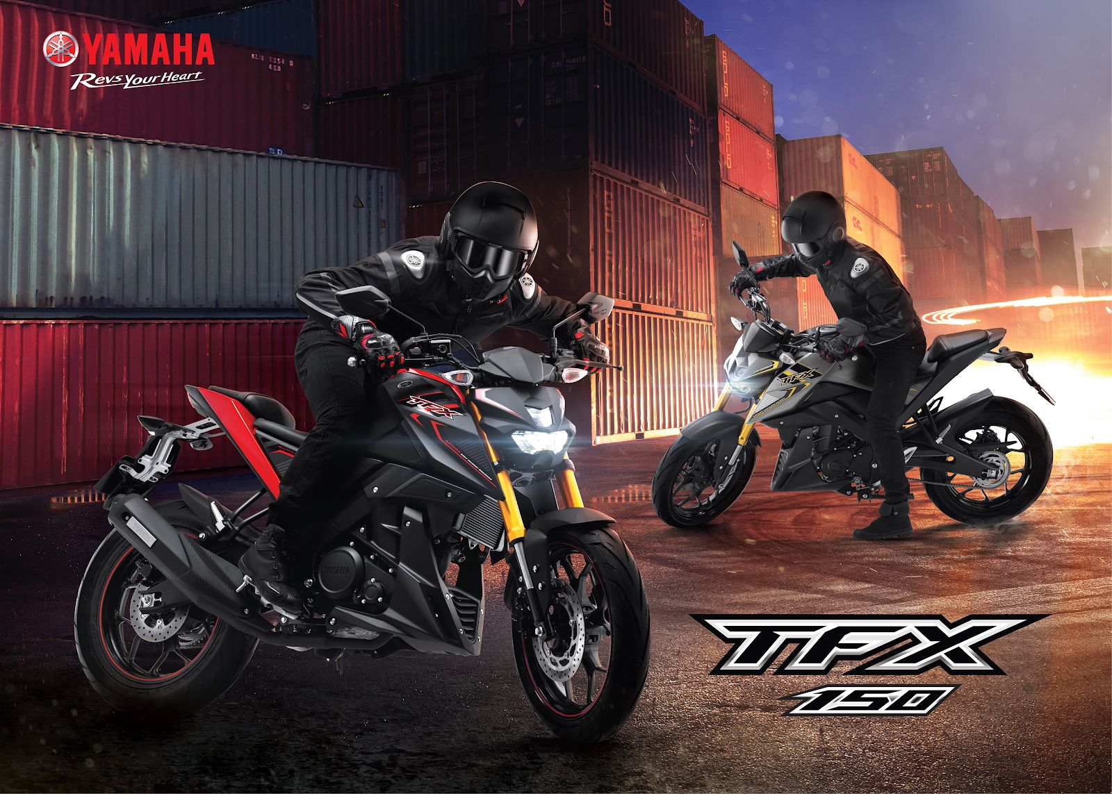 Yamaha TFX 150 phiên bản 2019 sở hữu thiết kế mạnh mẽ, cá tính và năng động