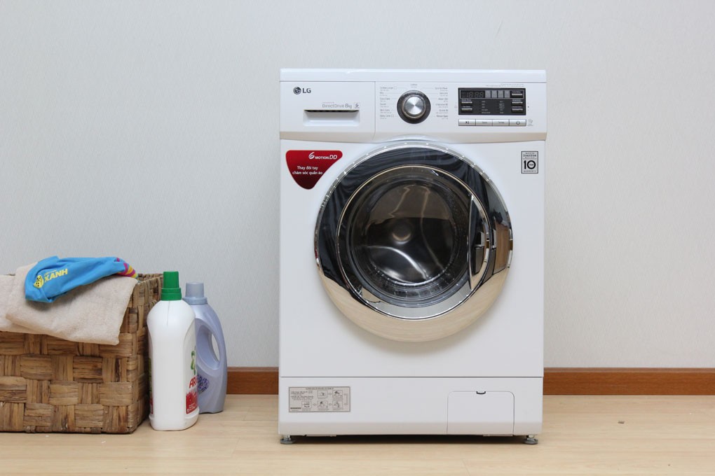 Nút xoay chọn chế độ giặt trên máy giặt LG cửa trước