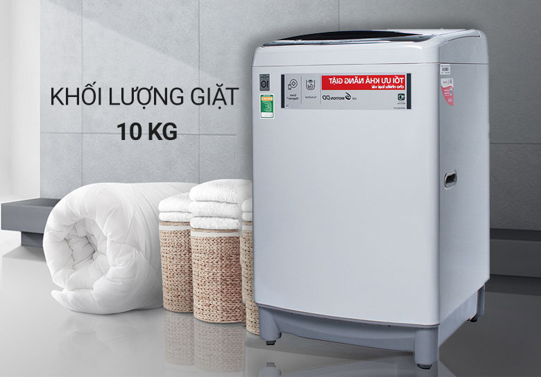 Sản phẩm máy giặt LG cửa trên thường được chọn vì độ tiện lợi khi sử dụng