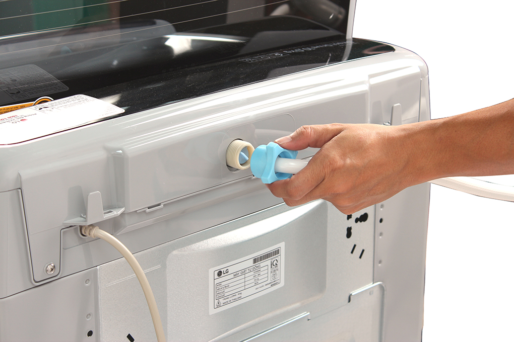 Cách lắp ống dẫn nước với máy giặt LG cửa ngang 7kg