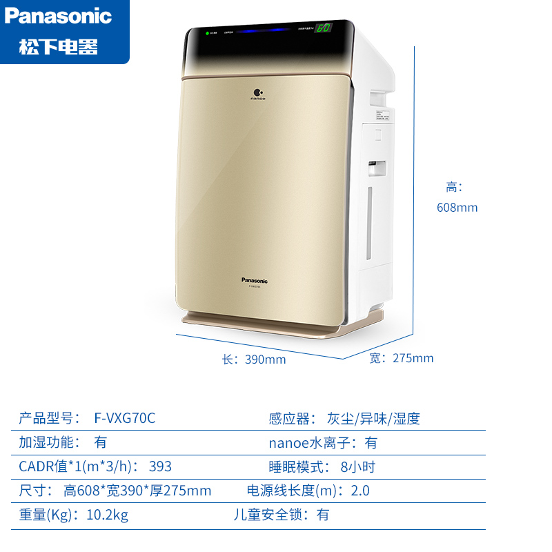 Máy lọc không khí Panasonic có chất lượng rất tốt