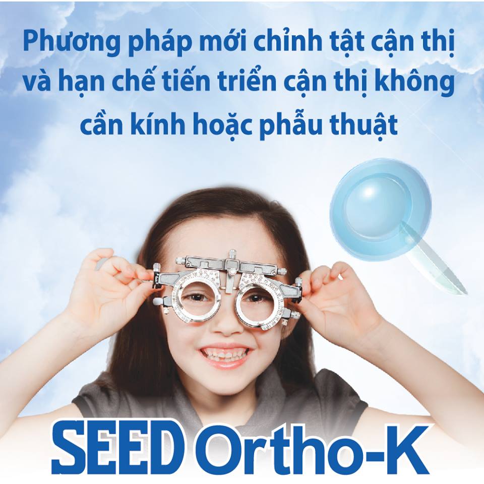 Kính Ortho K chữa tật khúc xạ không cần phẫu thuật 