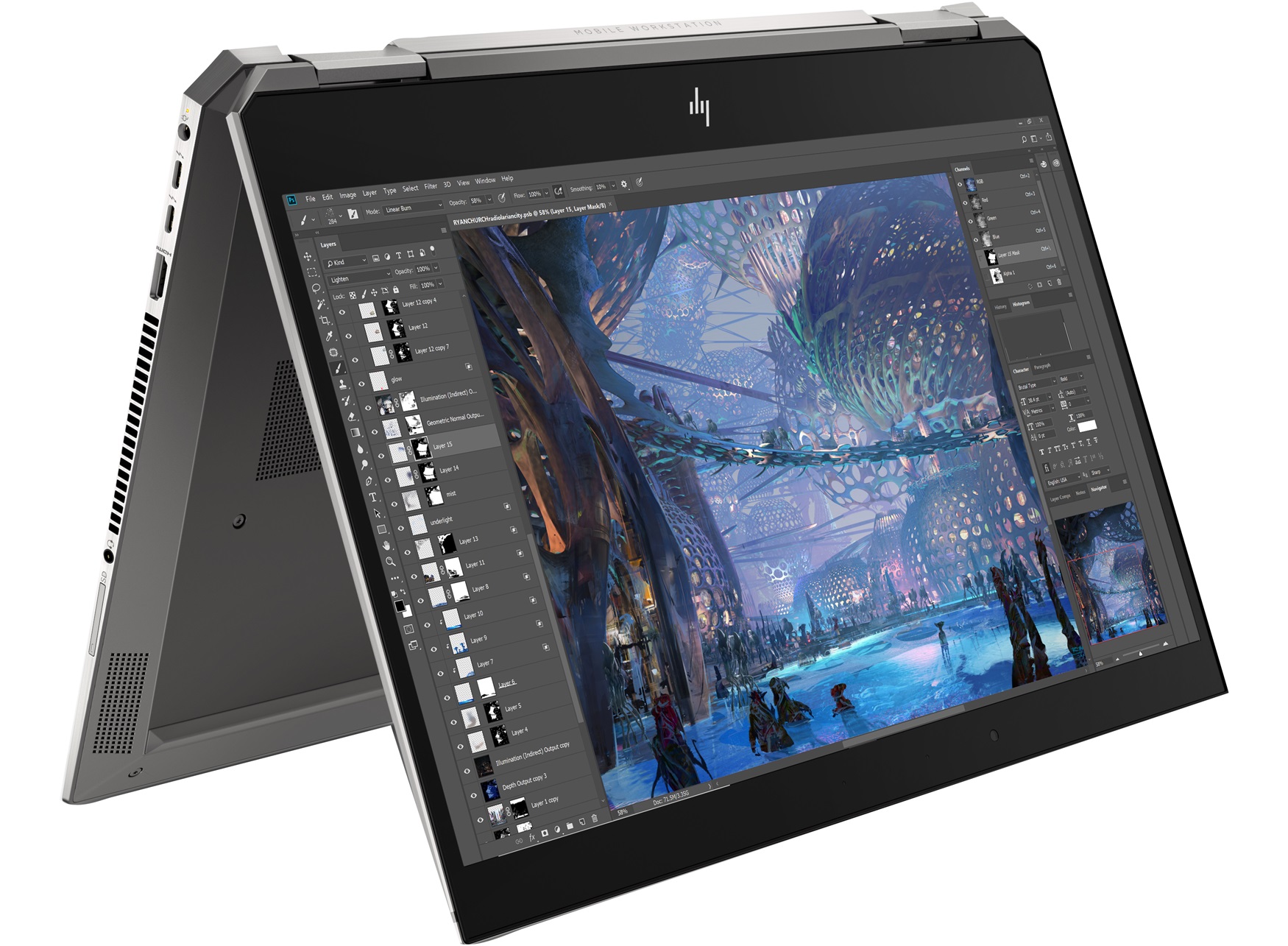  HP ZBook Studio x360 G5 