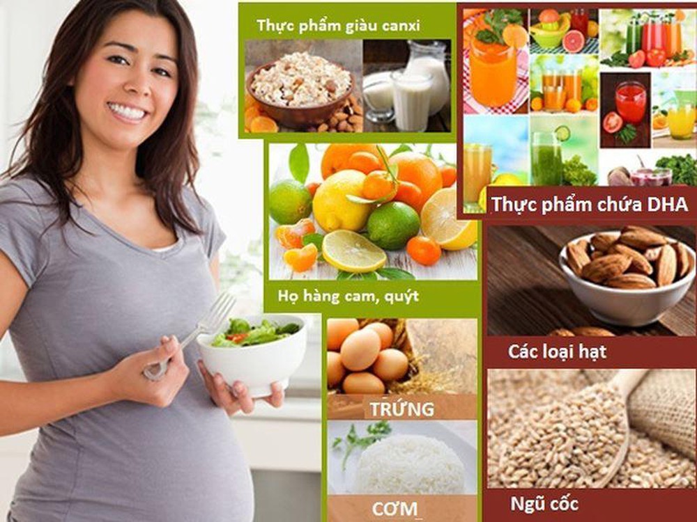 Bà mẹ mang thai 3 tháng đầu nên ăn gì? 