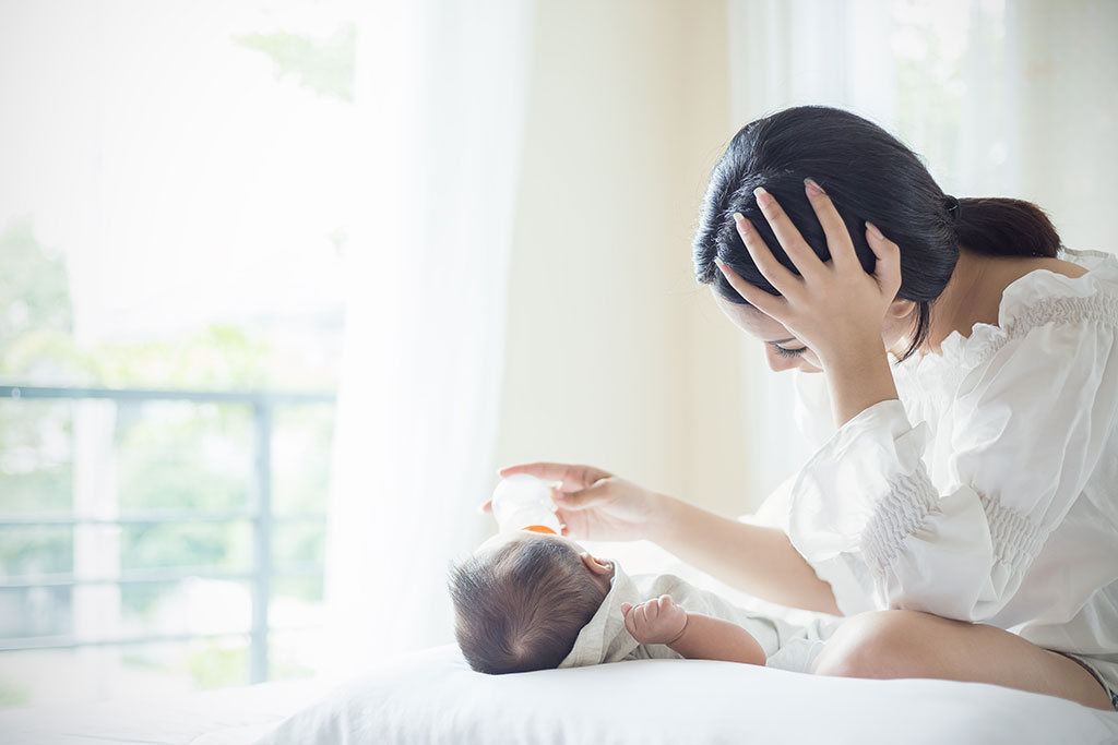 Rất nhiều bà mẹ bị mất sữa ở 1 bên do căng thẳng