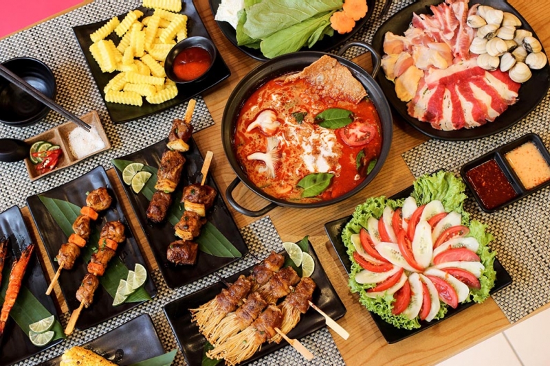 Đồ ăn tại Seoul BBQ – Buffet nướng giá rẻ