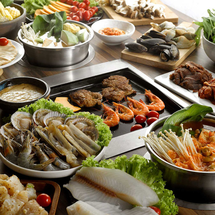 Menu buffet mà Seoul Garden cung cấp rất đa dạng với nhiều món ăn đặc sắc