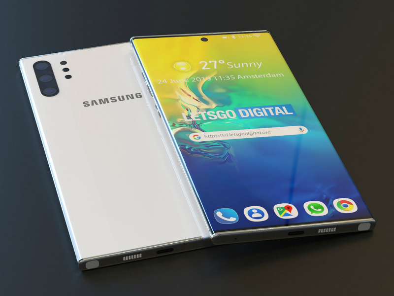 Siêu phẩm Galaxy Note 10 hấp dẫn được nhiều tín đồ yêu công nghệ