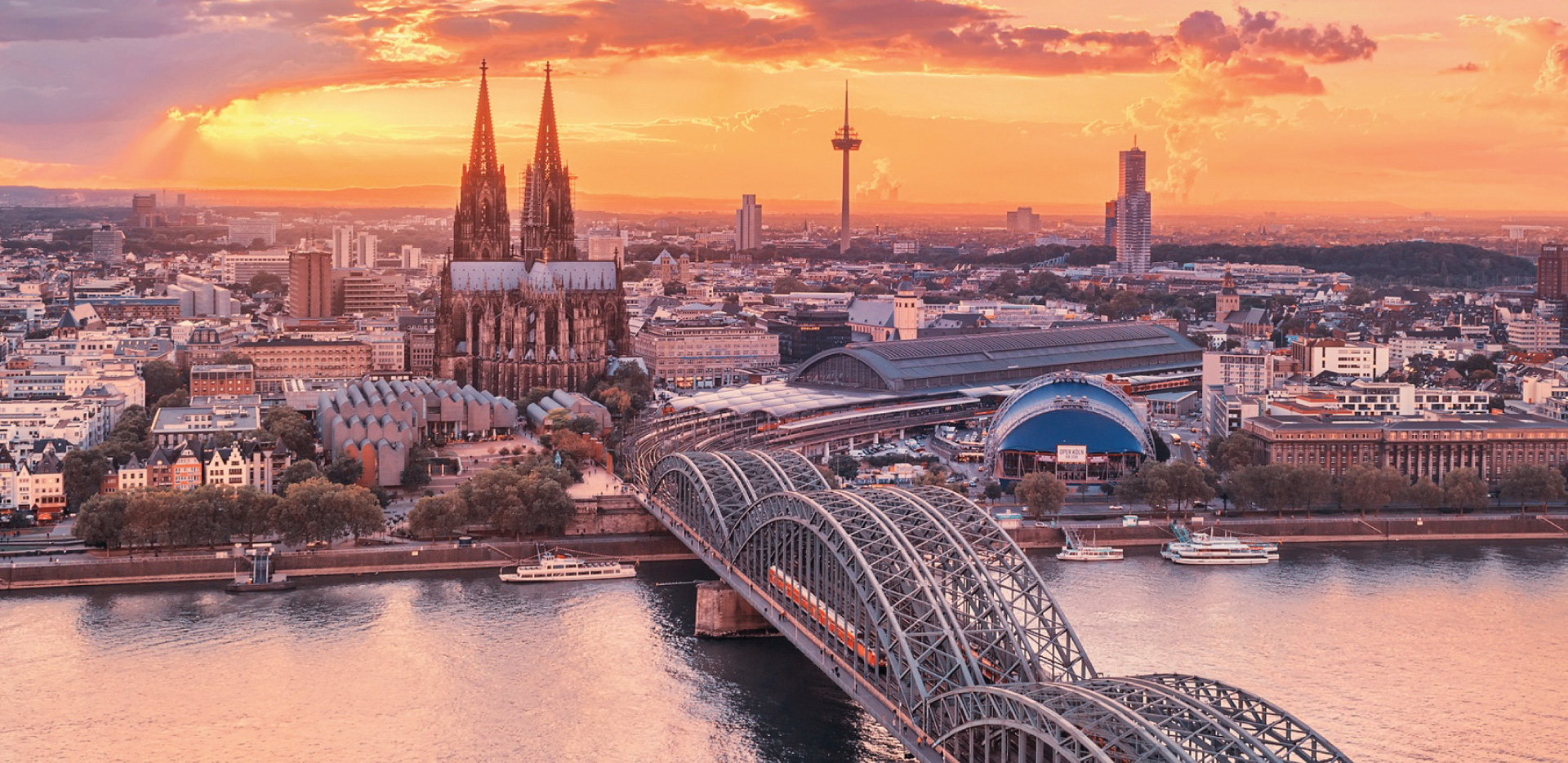 Khung cảnh thành phố tuyệt đẹp tại Đức 
