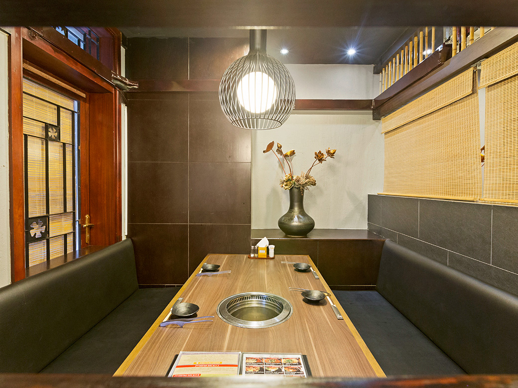 Một góc không gian nhà hàng Takumi-Ya