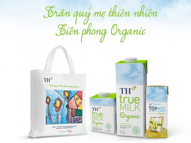 Sữa Topkid Organic - sản phẩm từ thiên nhiên nguyên chất cho trẻ nguồn dưỡng chất dồi dào