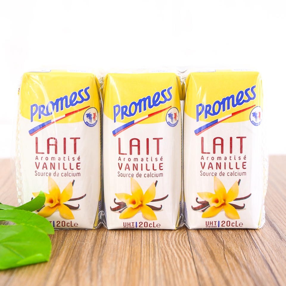 Sữa Promess hương Vani - sữa tươi Promess của Pháp có tốt không