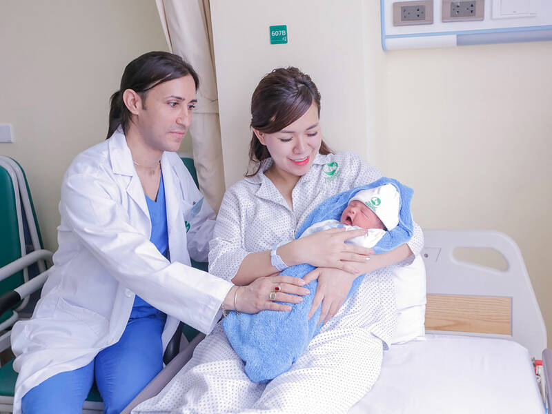 Tại bệnh viện Thu Cúc, mẹ bầu được chăm sóc chu đáo trong suốt thời kỳ mang thai đến khi sinh nở. 