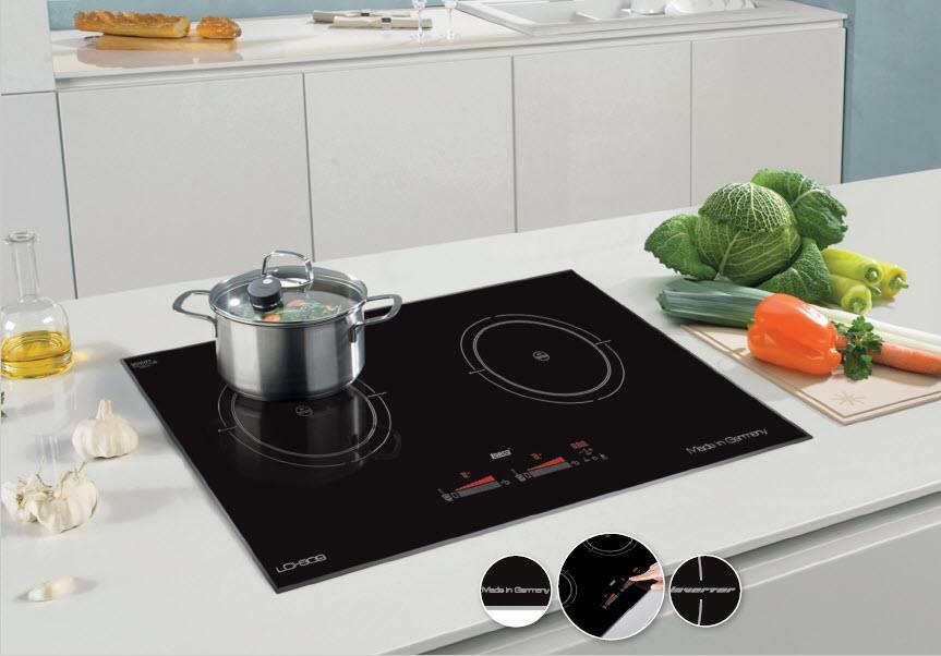 Bếp từ với thiết kế thông minh, gam màu tinh tế tạo tính thẩm mỹ cao cho mọi không gian bếp