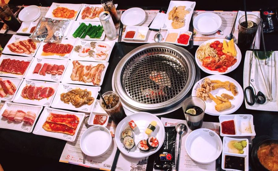 Thực đơn phong phú đa dạng với rất nhiều món ăn chuẩn vị Hàn Quốc
