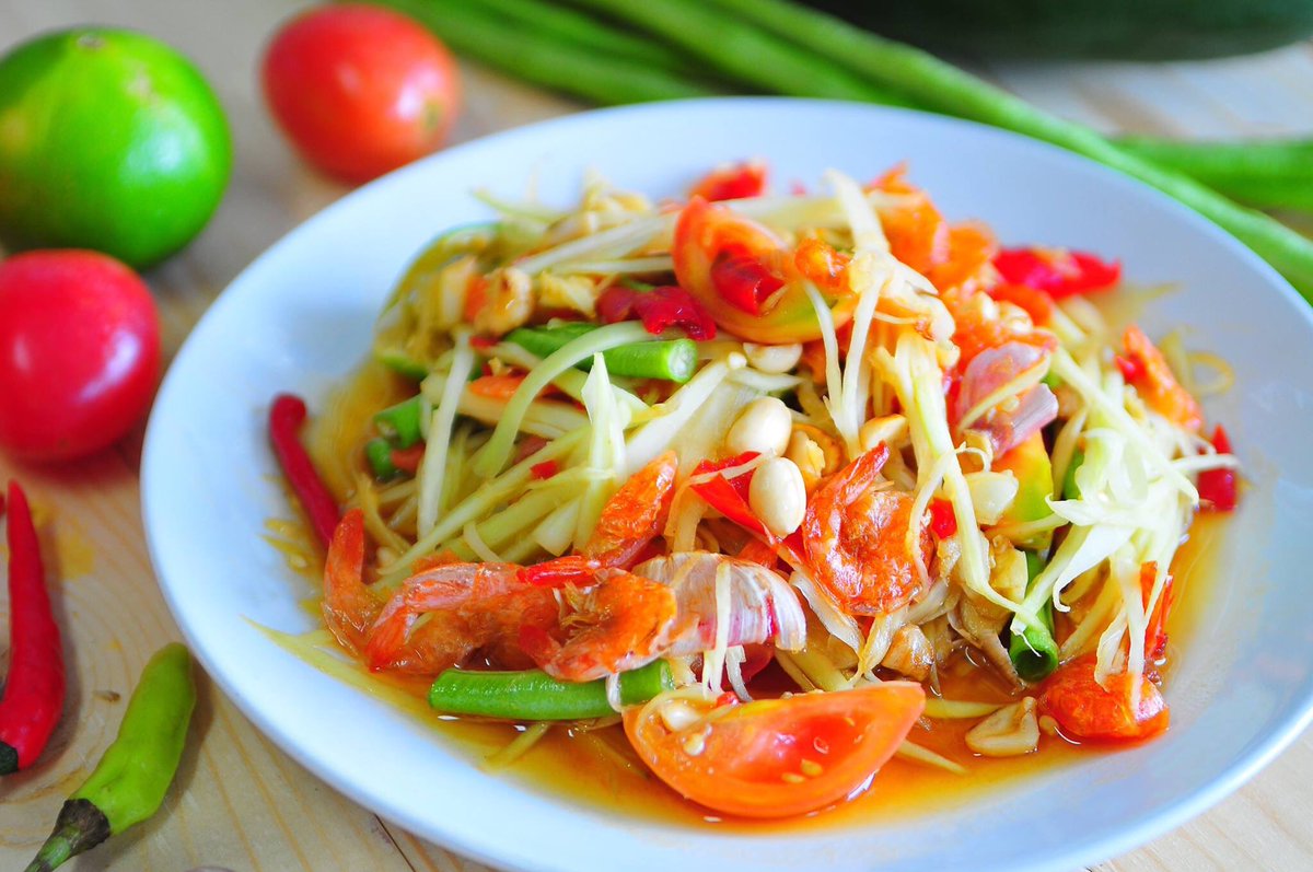 Món Pad Thái là một trong những món ăn phổ biến nhất ở Thái Lan