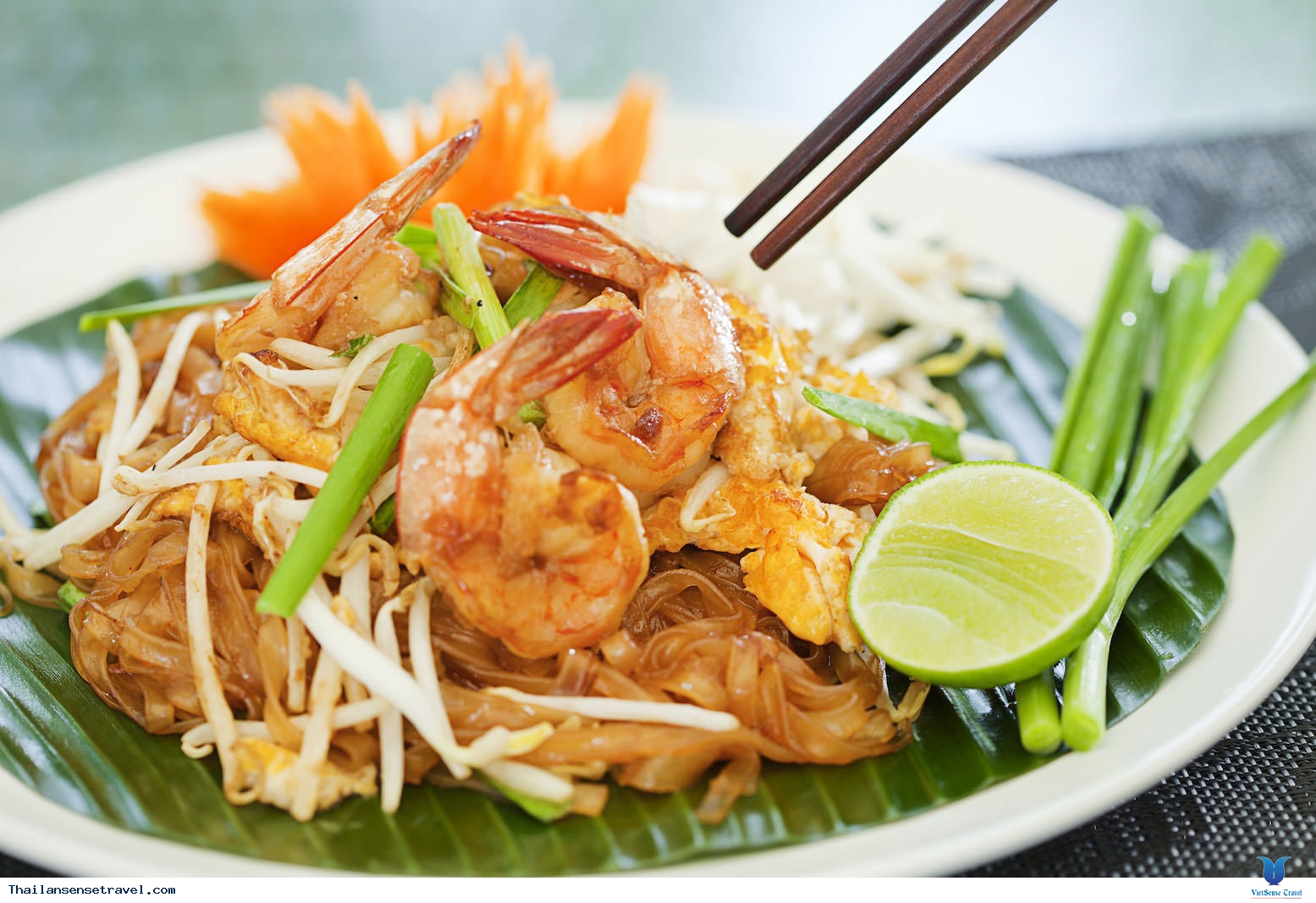 Som Tum có đầy đủ hương vị đặc trưng của món ăn Thái Lan