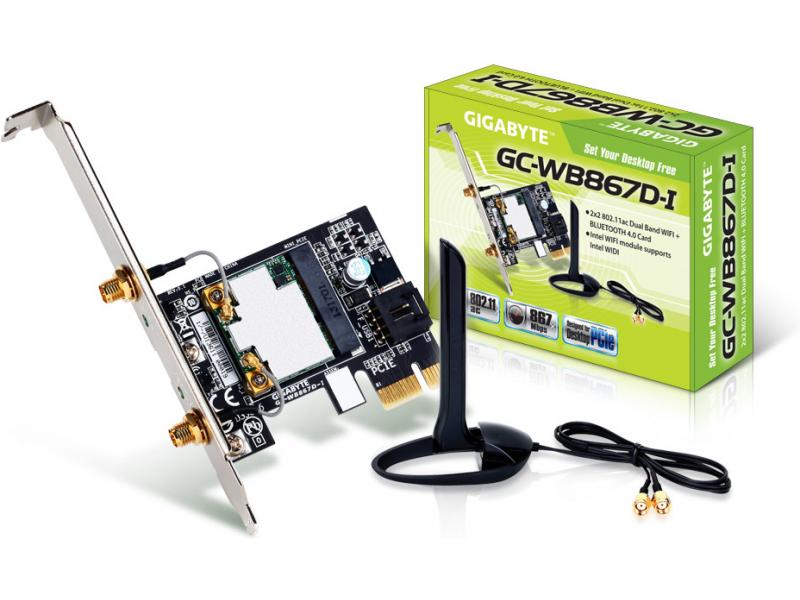 Card mạng wifi Gigabyte GC-WB867D-I Rev PCI Express Adapter