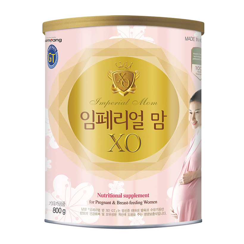 Sữa bột XO Mom GT của tập đoàn Namyang với nguồn dinh dưỡng cao cấp