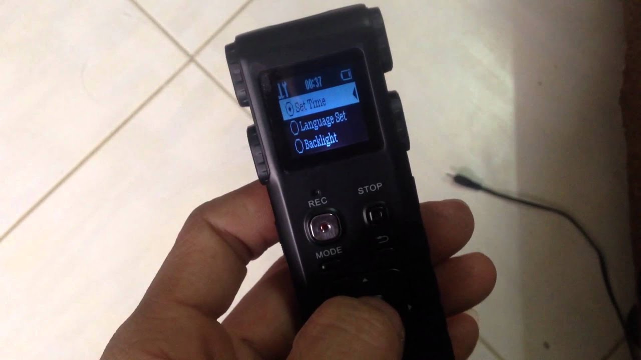 Hình ảnh máy ghi âm A500 cao cấp