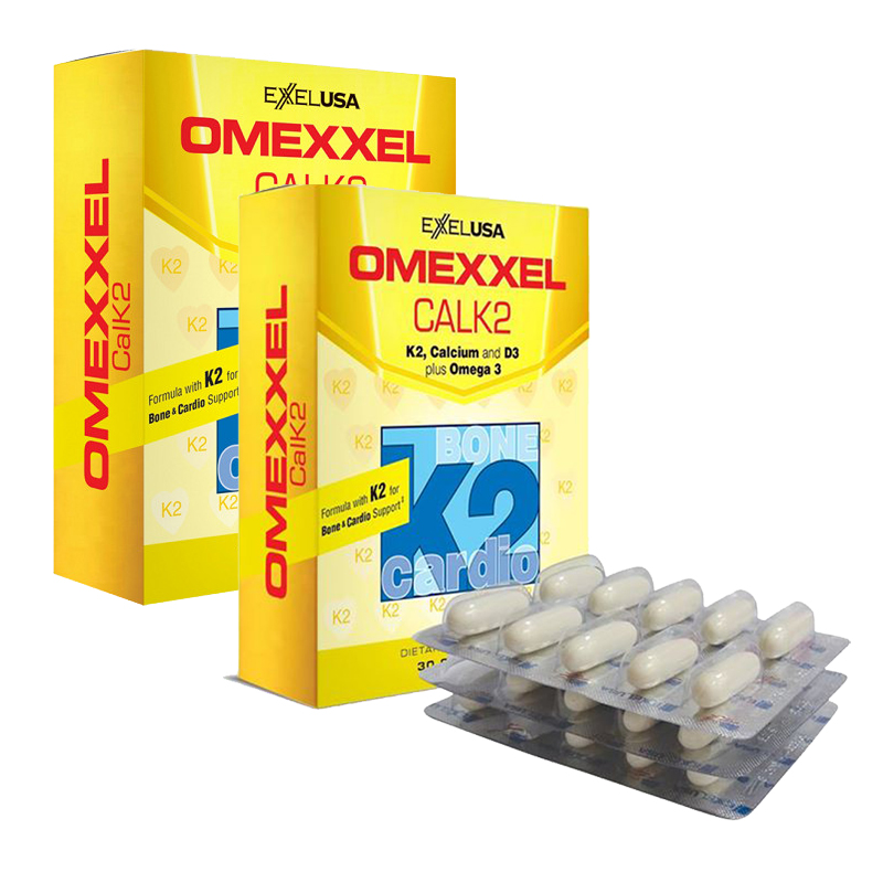 Omexxel Calk2 cung cấp canxi giúp xương chắc khỏe