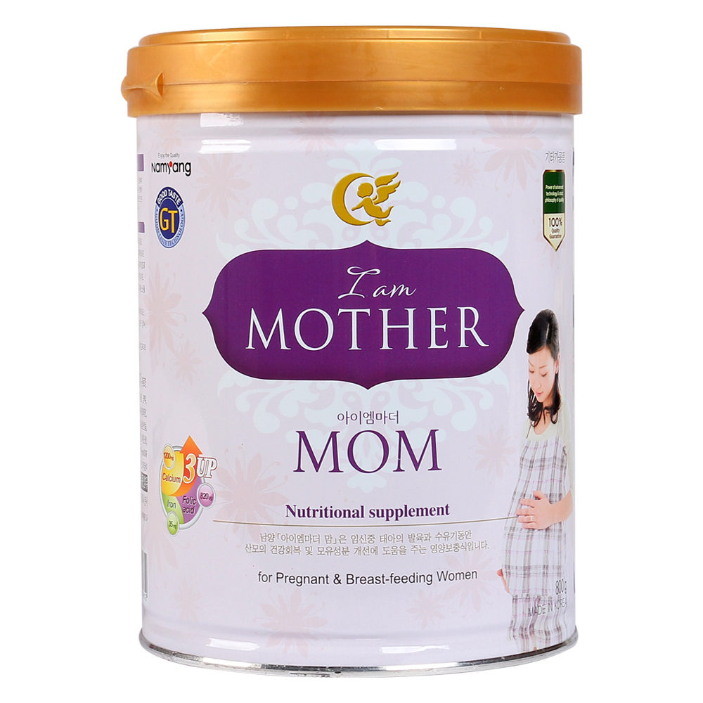 Sản phẩm sữa đến từ Hàn Quốc I am Mother công thức cải tiến
