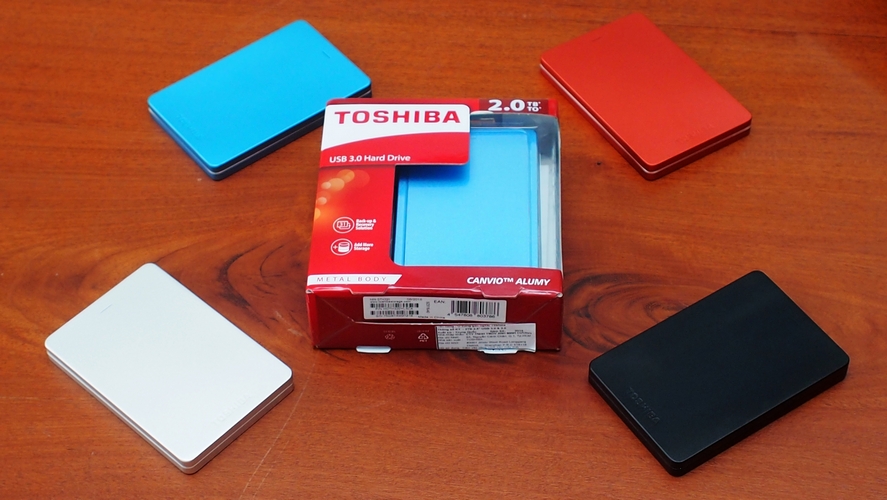 Toshiba Alumy Canvio 1TB được người dùng rất tin tưởng sử dụng