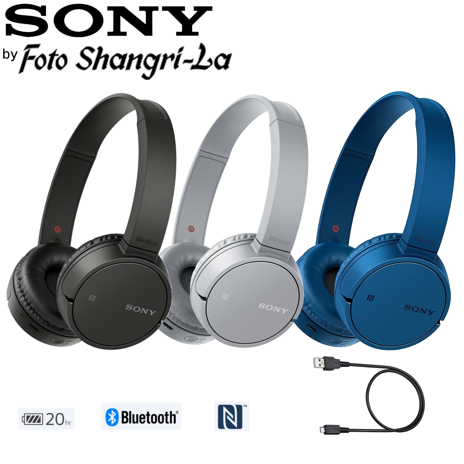 Tai nghe không dây Sony WH-CH500 cung cấp chất lượng âm thanh mạnh mẽ, sống động