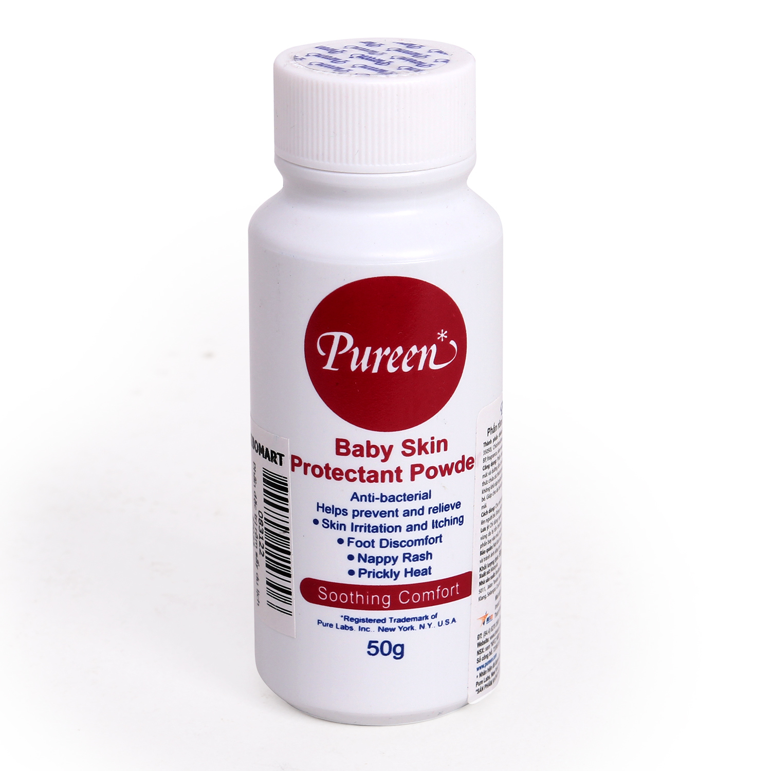 Sản phẩm phấn rôm Pureen ngăn ngừa mẩn ngứa, chống hăm