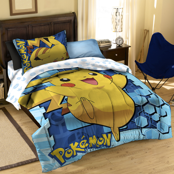 Trang trí phòng ngủ dễ thương cho bé theo phong cách Pokemon
