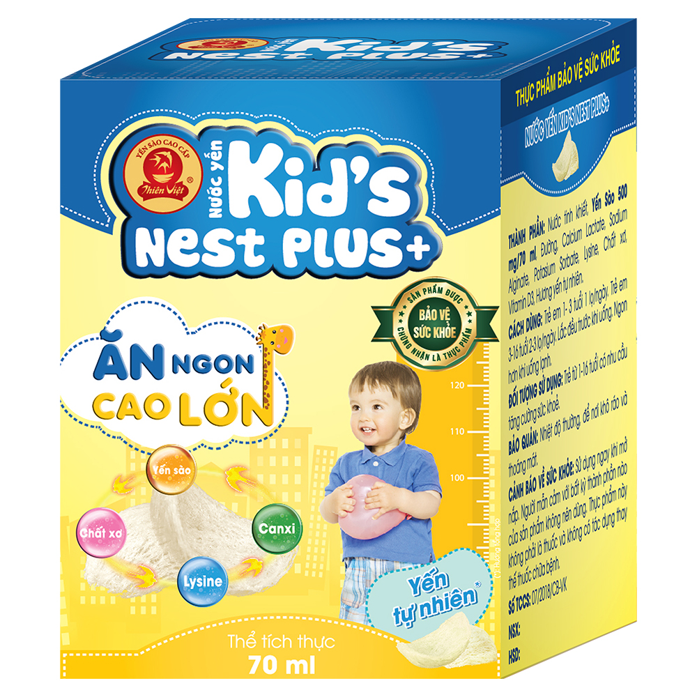 Tổ yến chưng sẵn Kids Nest Plus Yến Sào Sài Gòn Anpha