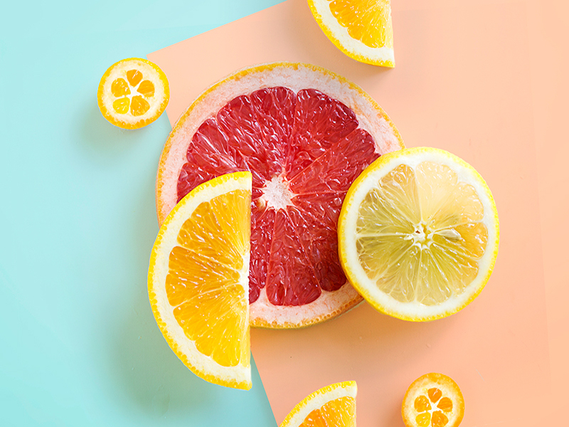 Các loại quả cam, chanh là nguồn vitamin C quen thuộc