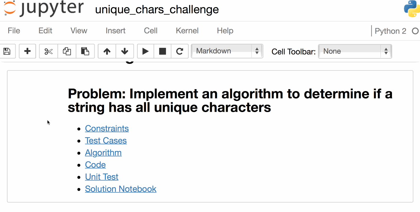 GitHub - nholuongut/interactive-coding-challenges: Interactive Python ...