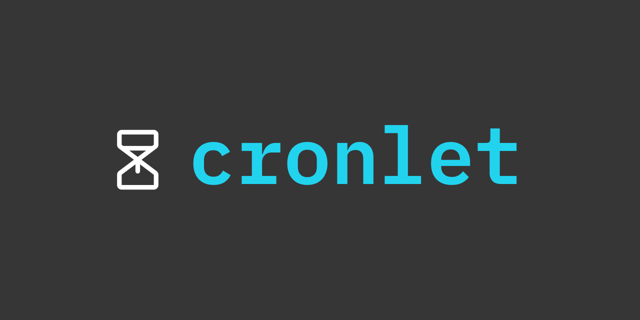 cronlet banner