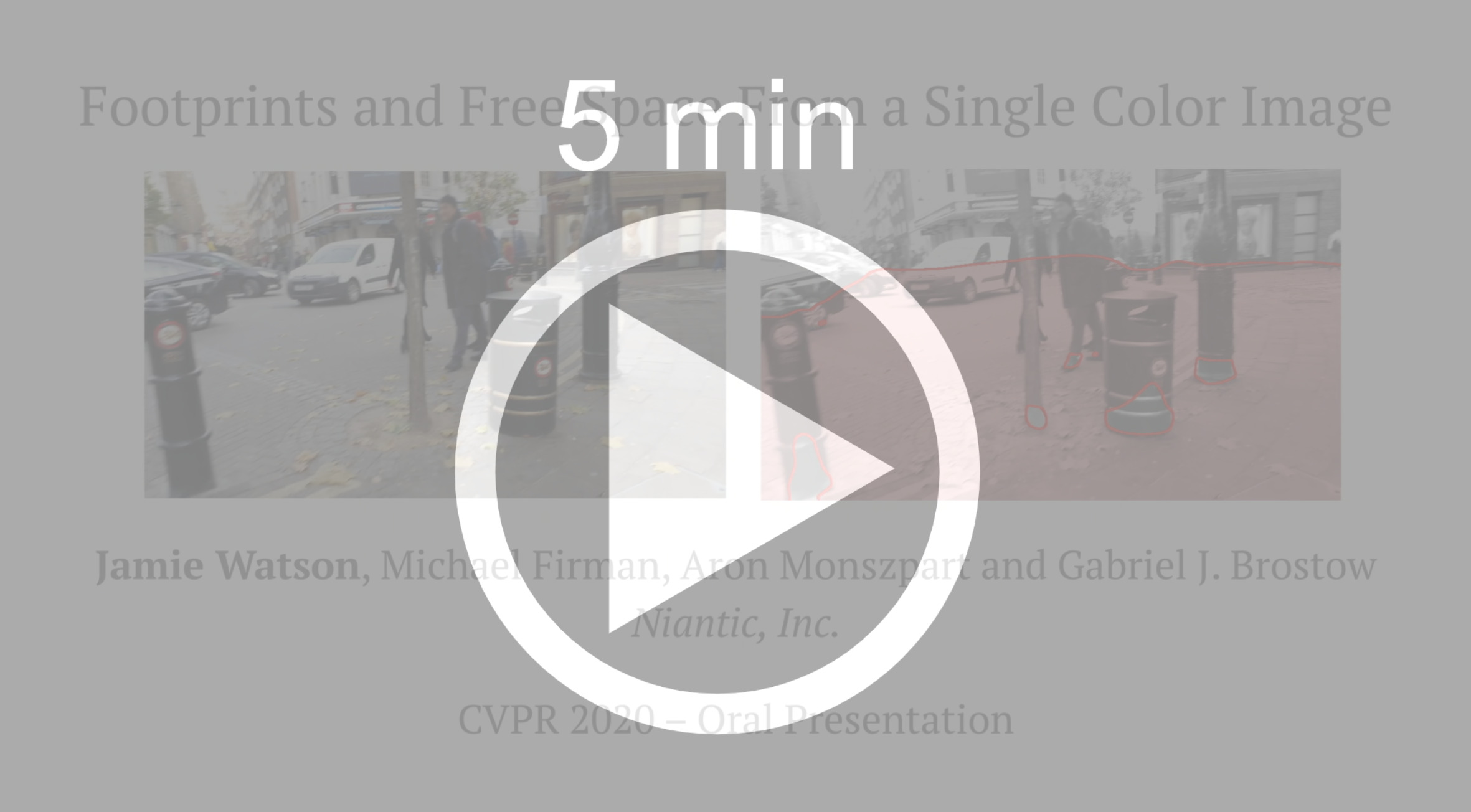 5 minute CVPR presentation video link