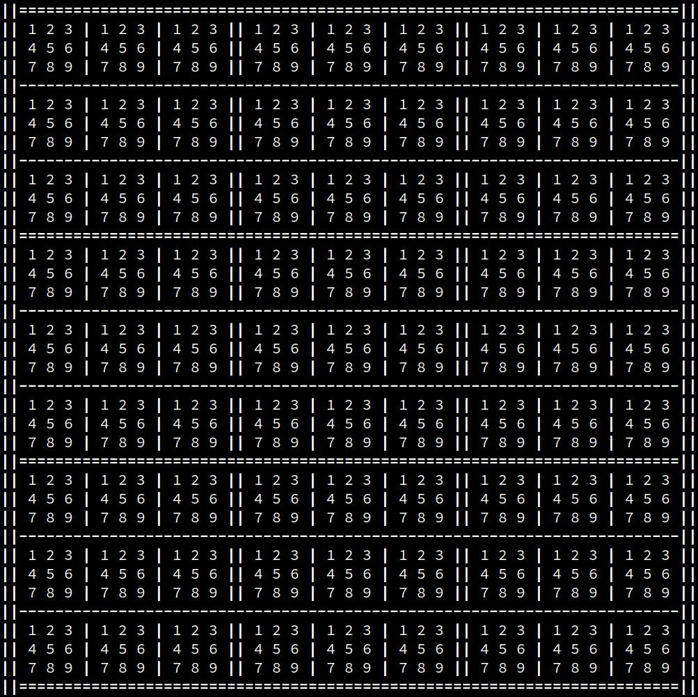 Maximum entropy board