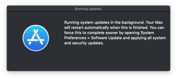 Running Updates