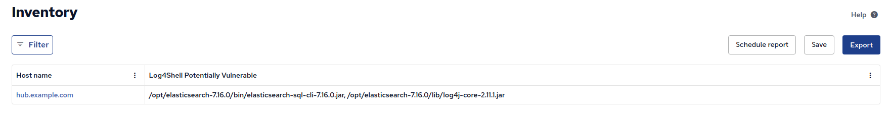 https://raw.githubusercontent.com/nickanderson/cfengine-security-hardening/master/cves/cve-2021-44228-log4j/inventory-Log4Shell_Potentially_Vulnerable.png