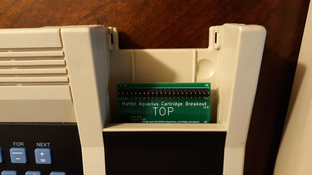 GitHub - nickbild/aquarius_cartridge_breakout: This PCB provides access ...