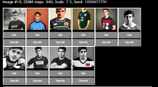 Queued for upscaling